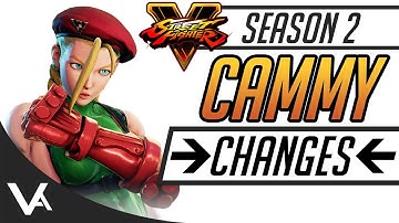 SFV - Cammy Official Patch Notes Explained (Season 2 SF5)