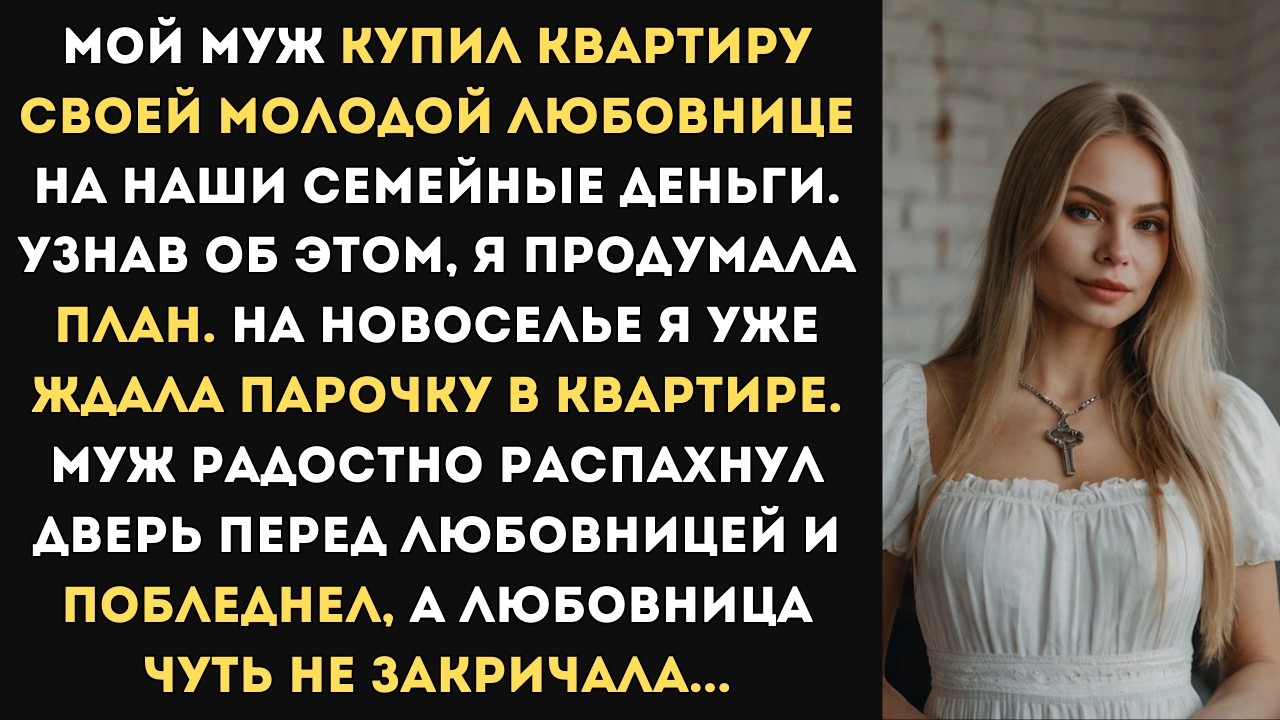 Муж купил квартиру своей молодой любовнице на наши семейные деньги. Узнав об этом, я придумала план