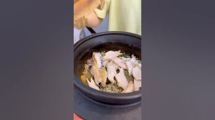 Korean Jeju Island trip delicacy abalone rice #asmr #koreanfood #mukbang