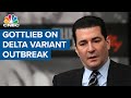 Dr. Scott Gottlieb: U.S. delta variant outbreak will peak in late August