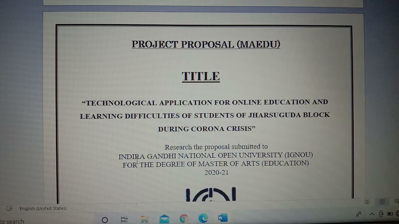 ignou mscdfsm dissertation sample pdf