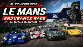 Automobilista 2 | 2005 Historic Le Mans 24hr | CAi LMS League Endurance Race