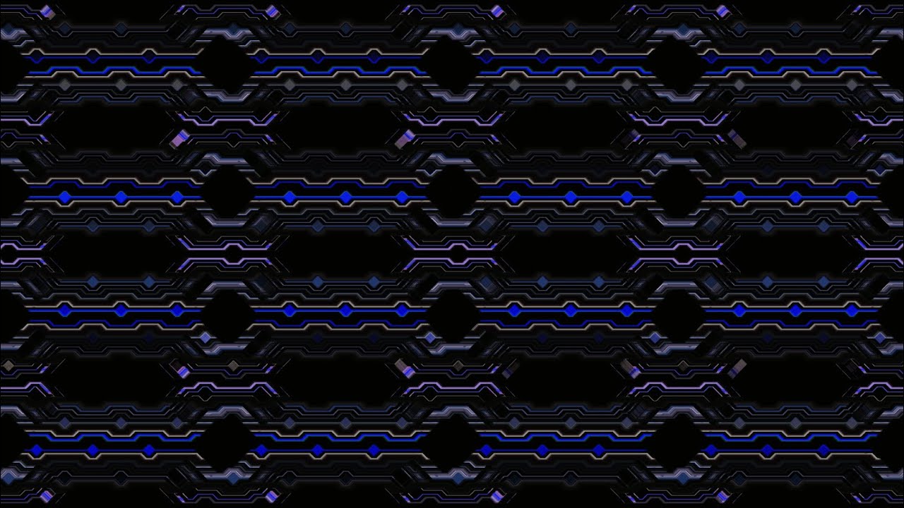 Futuristic Tech Lines | Abstract Seamless Loop 4K Background | Digital ...