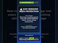 Secure Your App's Sessions in 60 Seconds | Coding Short