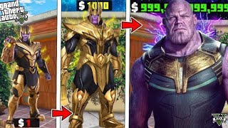 GTA5 : FRANKLIN BECAME 1$ THANOS TO 100000000$ THANOS IN GTA5 #gtav #gta #gta5