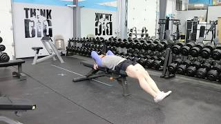Bench Leg Raises ‐ Quick Instructional Video