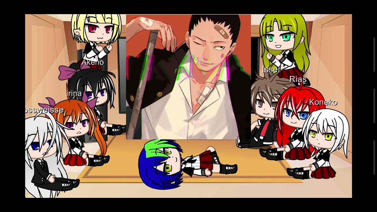 high school dxd react to Naruto /edit and tiktok/ have a mistake/ enjoy part 3 (3/20)