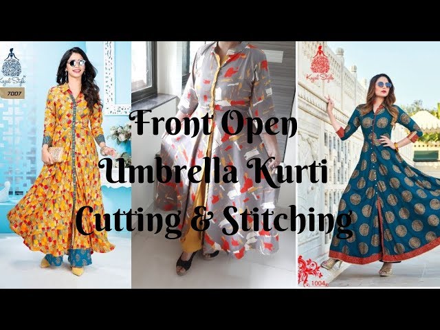 Kurti #side #cut #kurti #with #jeans Sleeveless front cut and long side cut  kurti in 2024 | Long kurti designs, Sleeves designs for dresses, Kurti  designs