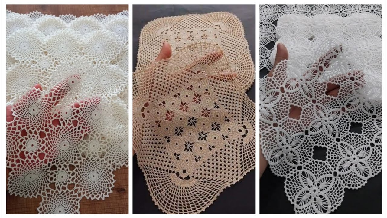 150 Quadratische Crochet Table runner Pattern ideas #crochet #diy #decoration