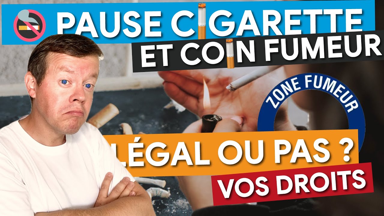 La pause cigarette au travail et les espaces fumeurs... pas si simple ! 🚬