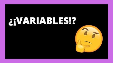 Ejemplos de VARIABLES en PROGRAMACIÓN ✍ (Aprende a programar)