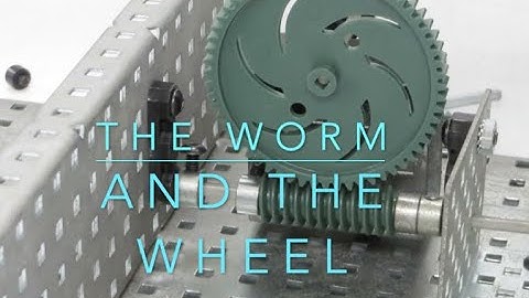 The worm and the wheel for VEX