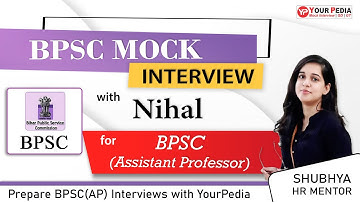 BPSC(AP) HR Mock Interview | Important HR Questions for English | Prepare interviews with YourPedia