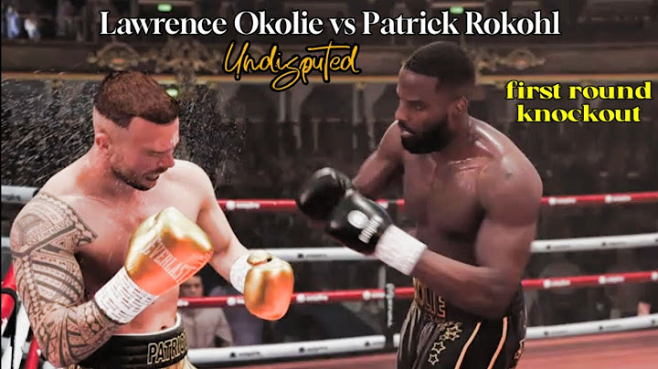 Undisputed Lawrence Okolie vs. Patrick Rokohl first round knockout