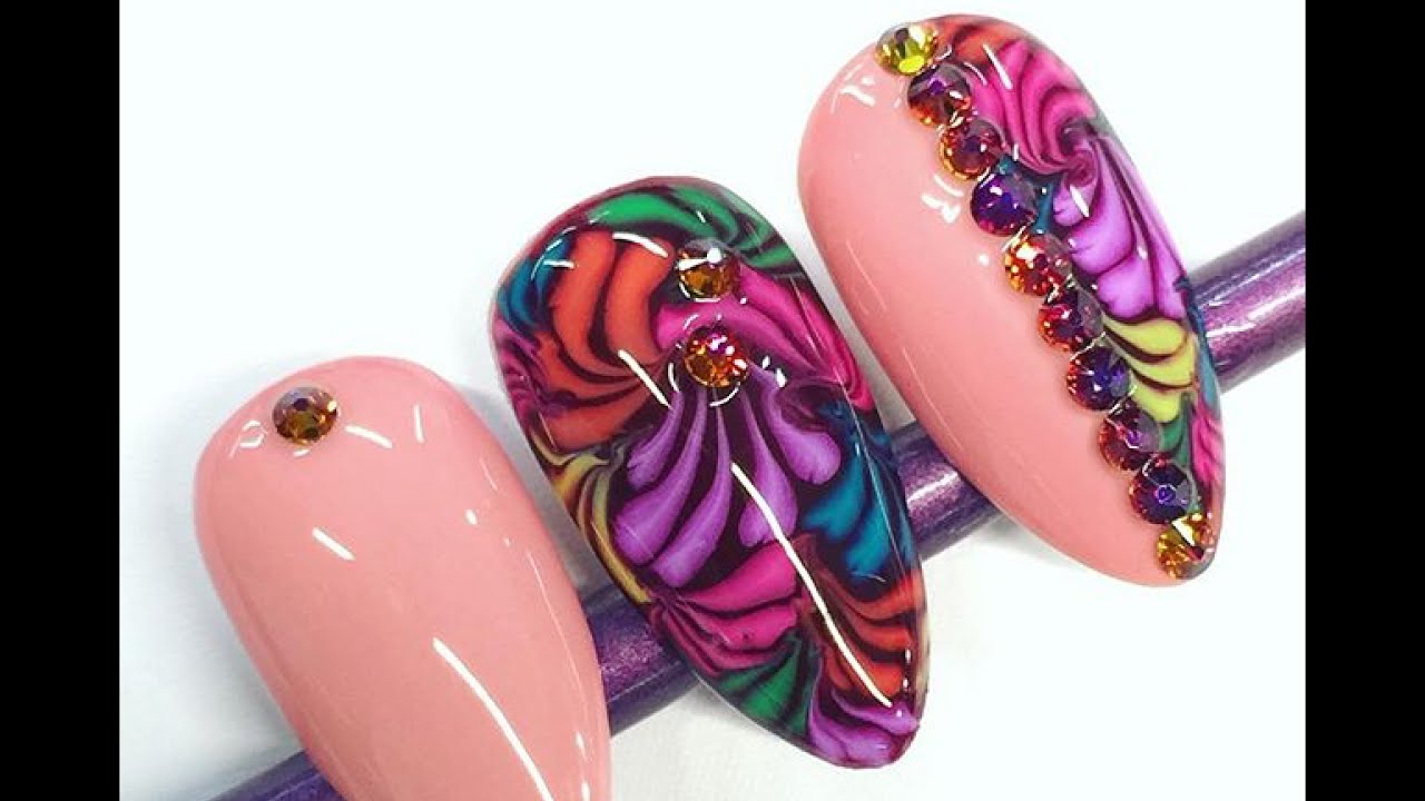 Uñas almond/Gel/nail art