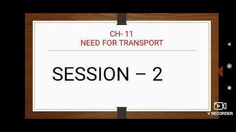 CBSE CLASS 5 - SST CHAPTER 11 - NEED FOR TRANSPORT Part 2