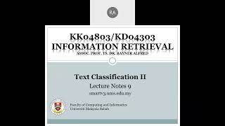 2022 Lecture 9 Supervised Task