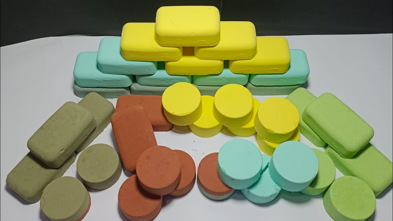 🌈😋 baking soda crush 🤤 satisfying videos #crush #asmr #bakingsoda 