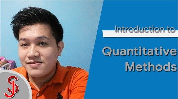 Introduction to Quantitative Methods | SeanJean