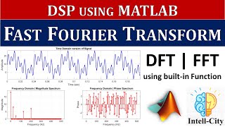 FFT in MATLAB | DFT using builtin Function | Fast Fourier Transform