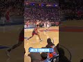 Jalen Brunson for THREE‼️ #nba #knicks #shorts #basketballshorts