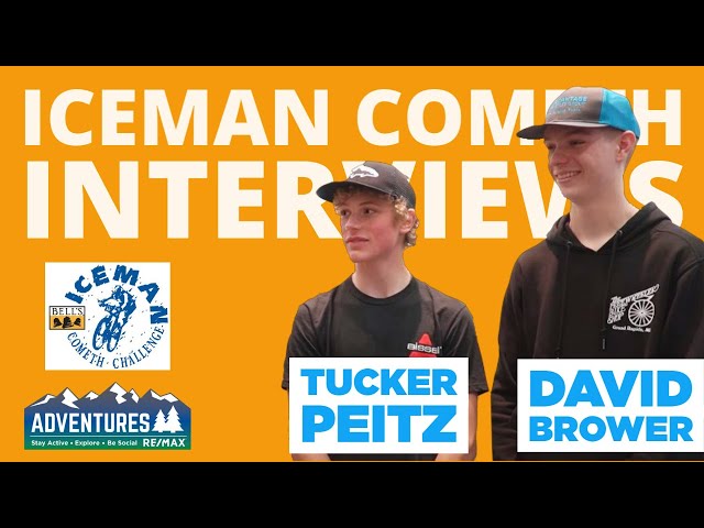 Iceman Cometh Interview Junior Men | David Brower & Tucker Peitz