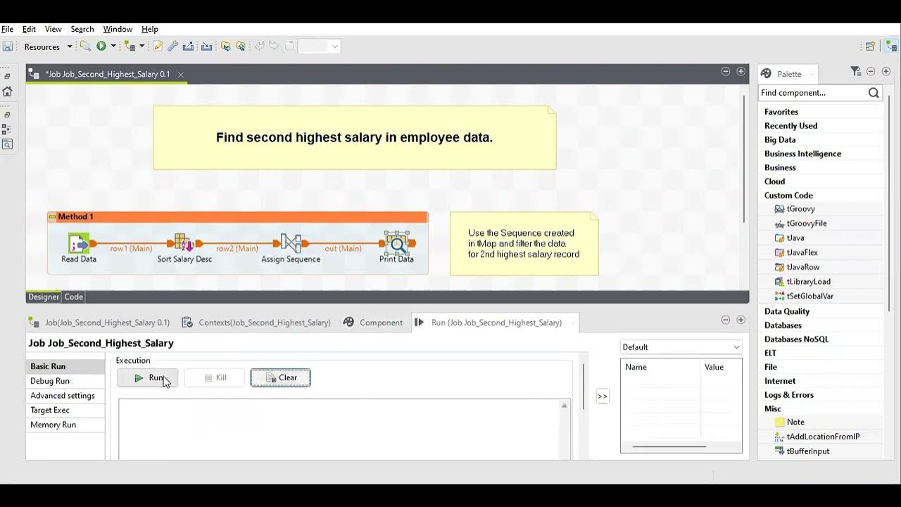 Talend interview questions and answers second highest salary youtube