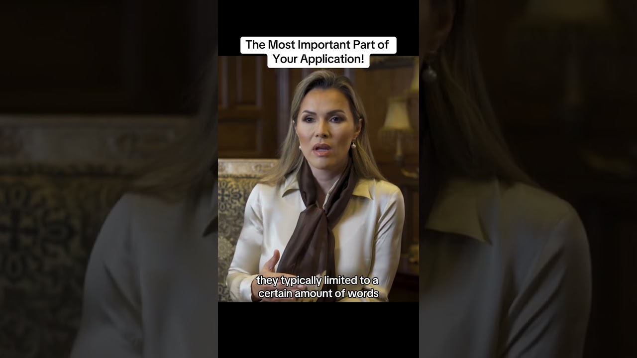 The Most Important Part of Your Application 