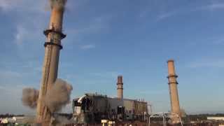 Smoke Stack Demolition