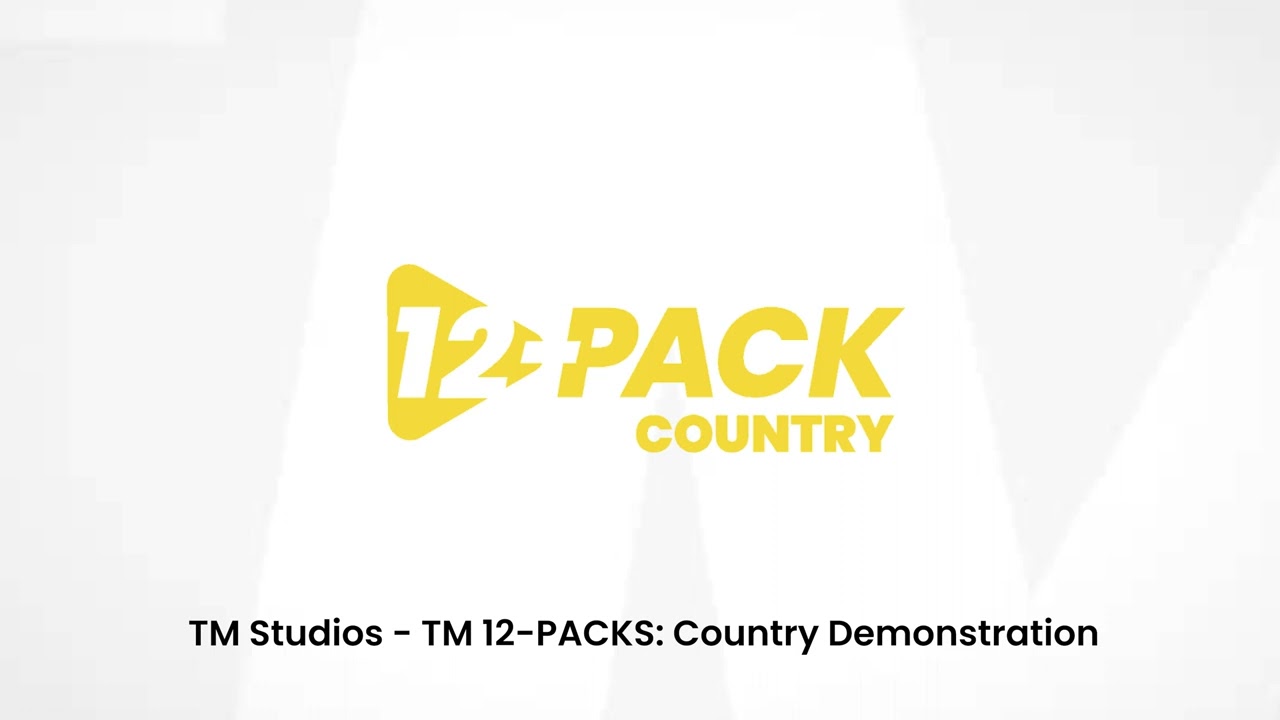 TM Studios - The TM 12-PACKS: Country Jingle Package Demonstration (2021)