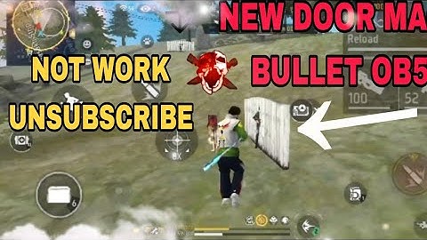 FF ||DOOR MAGIC BULLET HACK||🥶 #ffhack #viralvideos #trending #ffmax 