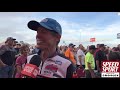 Steve Johnson NHRA Pro Stock Motorcycle Las Vegas Victory Lane Interview
