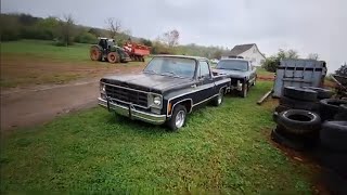 Check out this 1978 Chevy C10 truck that belongs to Tim Dixon at GAS AXE CHOP SHOP. Great color comb