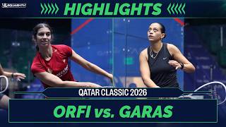 🇪🇬 Orfi v Garas 🇪🇬 | Qatar Classic 2026 | ROUND 2 HIGHLIGHTS