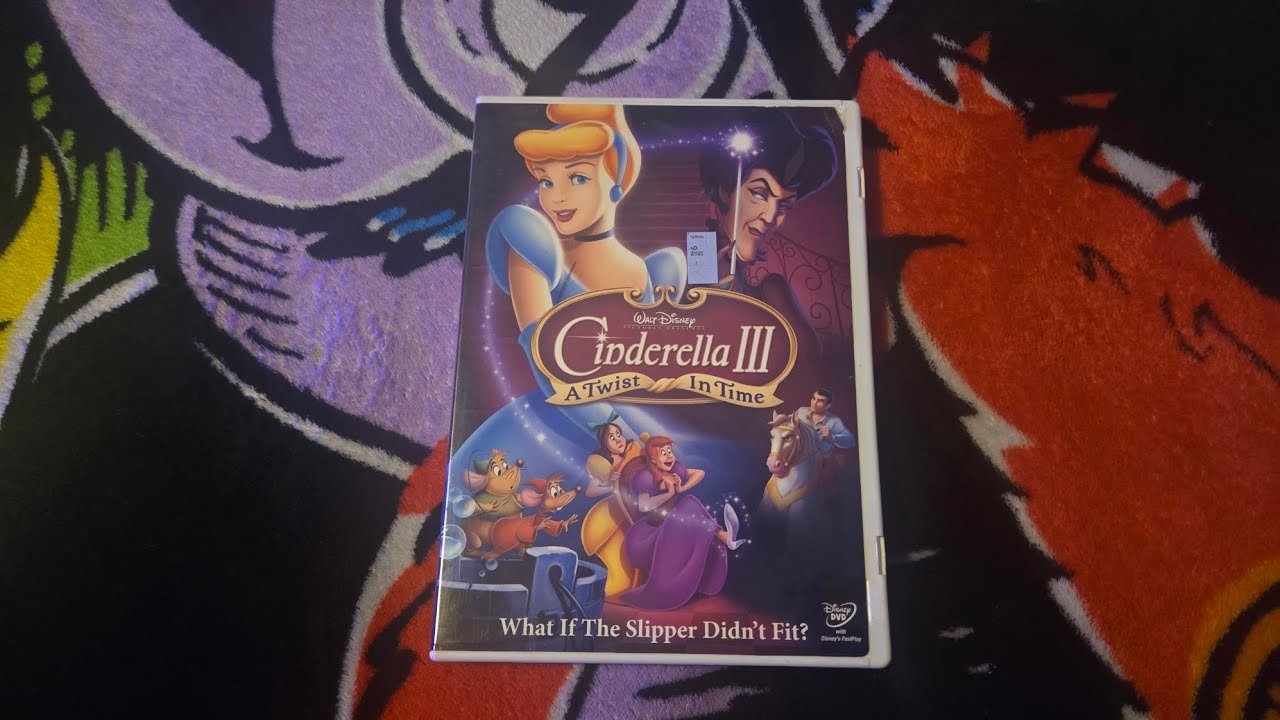 Opening to Cinderella 3 A Twist In Time 2007 DVD (Fast Play Option
