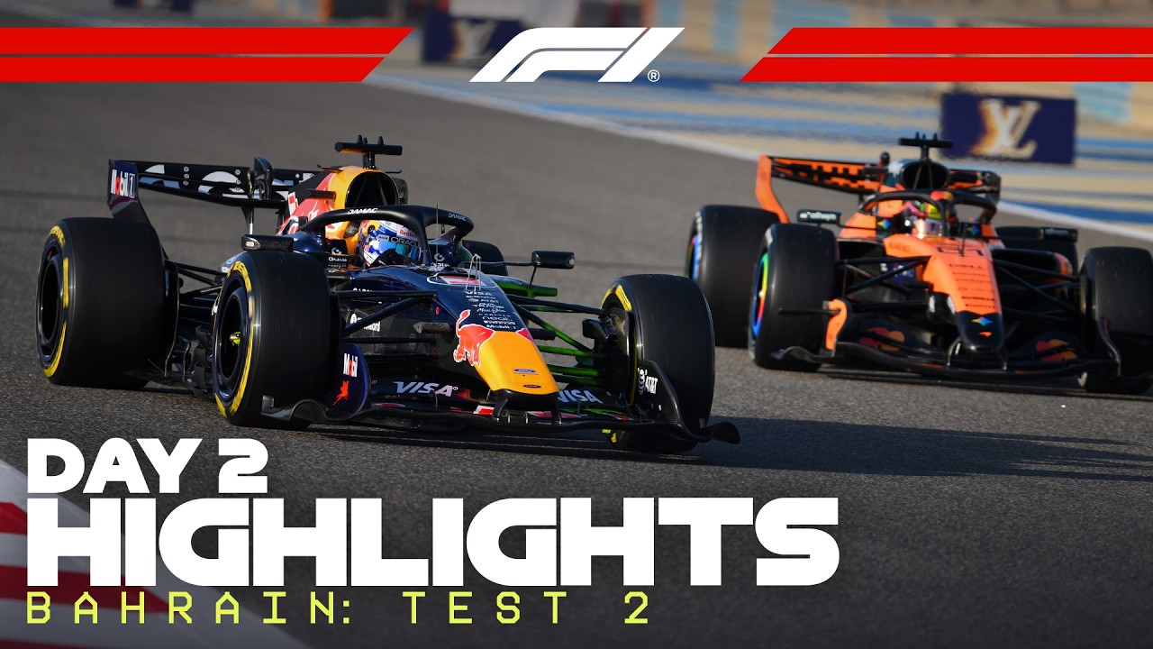 Day 2 Highlights | Ferrari's Rotating Rear Wing!