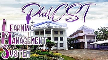 PhilCST Learning Management System   | PhilCST LMS | 2020 | 1st semester