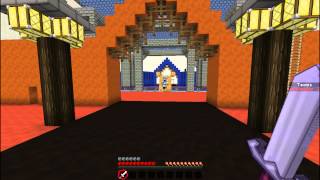Minecraft minigames: Castle wars