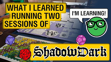 What I learned Running My First Session(s) of Shadowdark - Low Key TTRPG - E002
