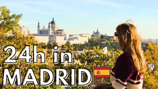 24h in Madrid! | Full ITINERARY, Best SPANISH TAPAS & Sabina Concert
