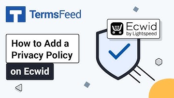 How to Add a Privacy Policy page on Ecwid