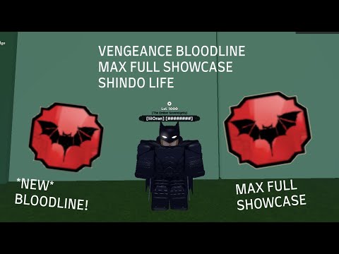 CODE] *MAX* Vengeance Bloodline FULL SHOWCASE!, Shindo Life