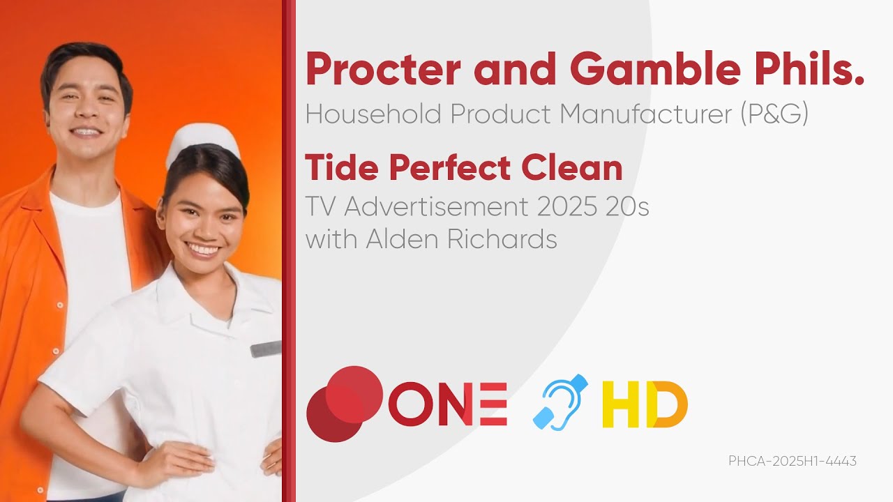 Tide Perfect Clean TV Ad 2025 20s with Alden Richards (Philippines) [CC ...