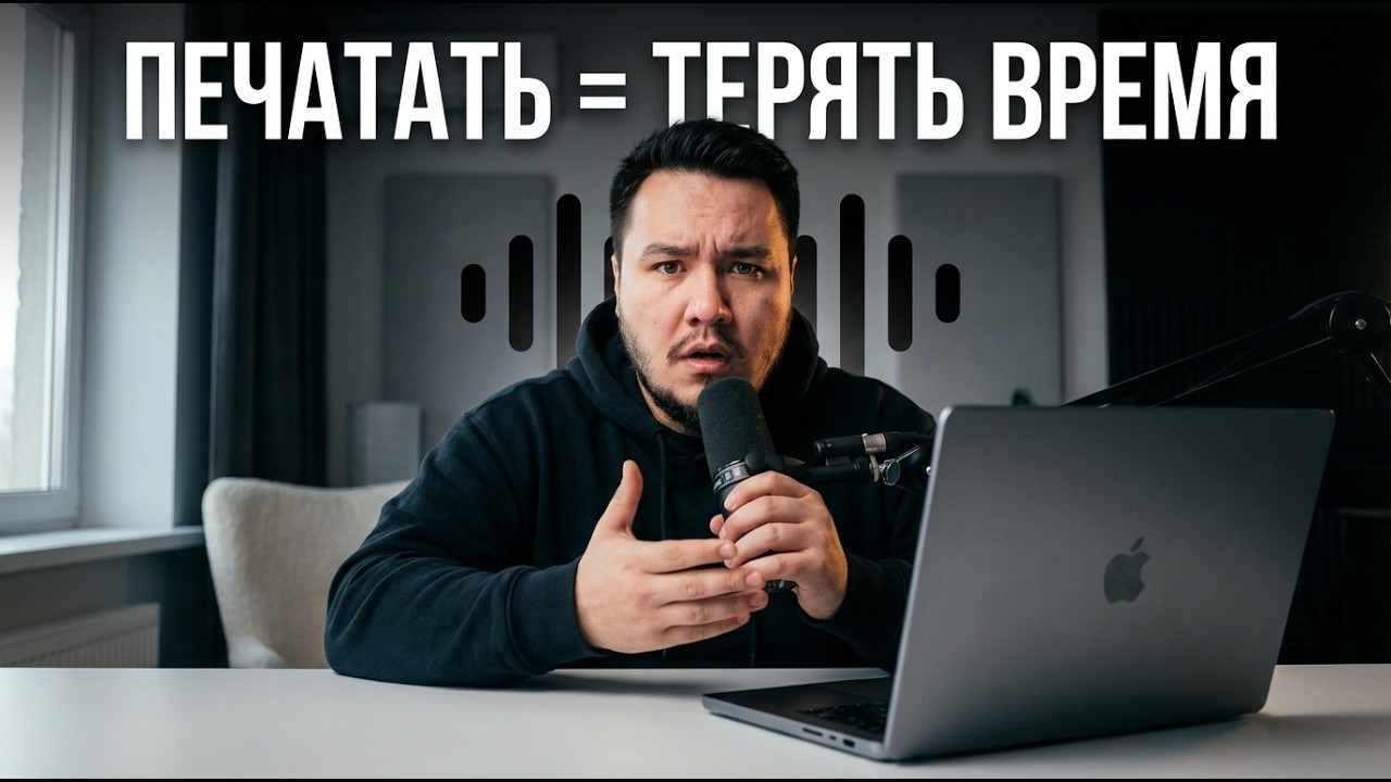 Я ЗАБЫЛ про клавиатуру! Эта нейросеть печатает в 4 РАЗА БЫСТРЕЕ тебя 🤯
