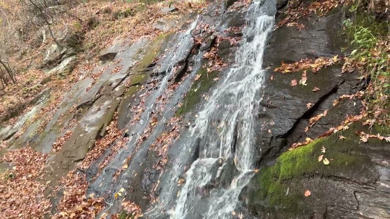 Juney Whank Falls | 4k Relaxing Waterfall Sound | White Noise