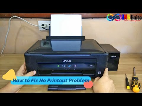 How to Fix No Print Out Problem in All Epson L series Printer | INKfinite