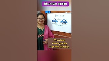Relative Speed Explained in 30 Seconds | What Is Relative Speed? 🚗💨#shorts #trending #relativespeed