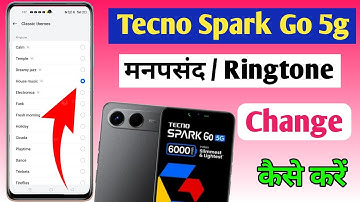 Tecno spark go 5g me ringtone kaise set kare / Tecno spark go 5g me ringtone kaise lagaye / ringtone