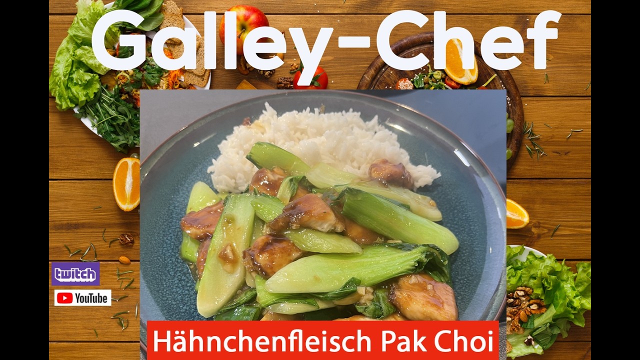Hähnchenbrustfilet mit Pak Choi
