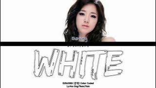 Eunjung (은정) - ‘White (화이트)’ White: Cursed Melod OST Lyrics 가사 ( Han/Rom/Eng)